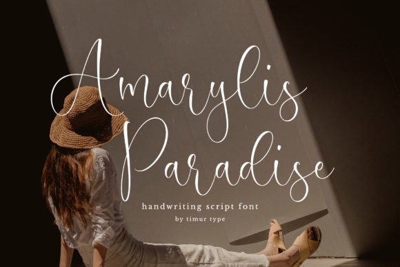 Amarylis Paradise Font Review for Handmade Brands