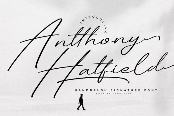 Antthony Hatfield: A Bold Script Handwritten Font for Branding