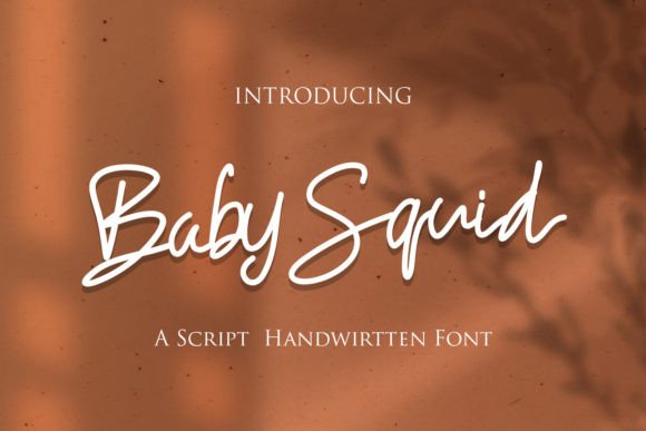 Baby Squid Font Review: Luxury Script for Branding