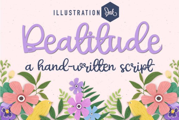Beatitude: A Youthful Script Font for Modern Web Design