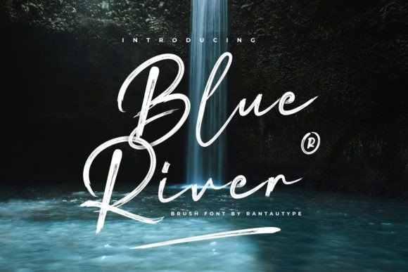 Blue River Font Review: Elegant Script for Designers