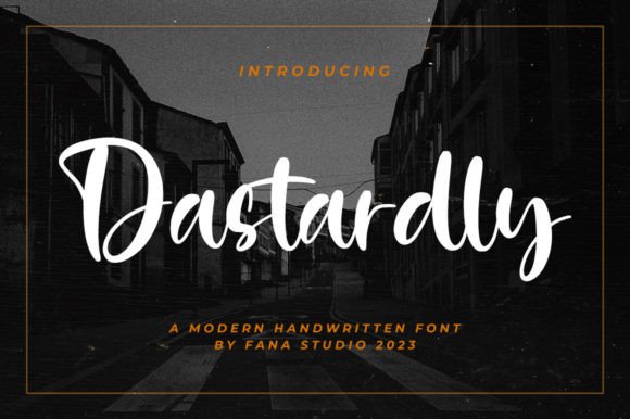 Dastardly: A Stylish Script Font for Elegant Branding