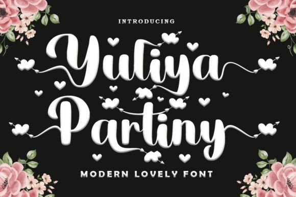 Elevate Editorial Layouts with Juliya Partiny Script Font