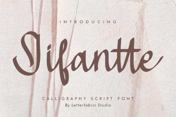 Elevate Your Brand Identity with Jifantte Script Font