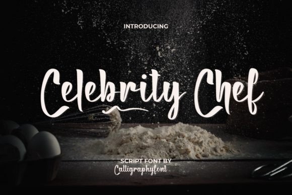 Elevate Your Web Design with the Celebrity Chef Typeface