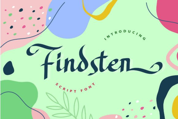 Findster: A Timeless Script Font for Makers
