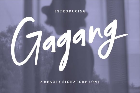 Gagang: A Modern Script Font for Branding