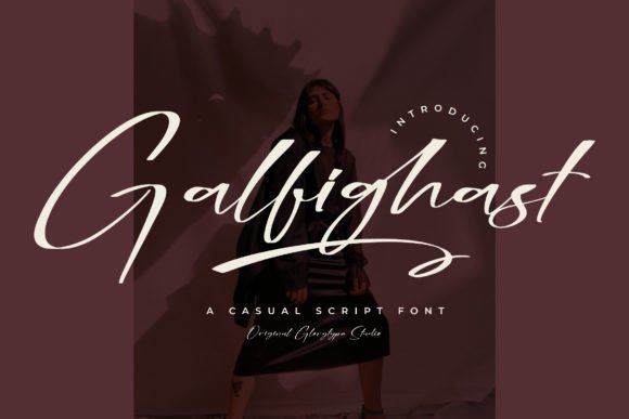 Galfighast: A Casual Script Font for Modern Web Design