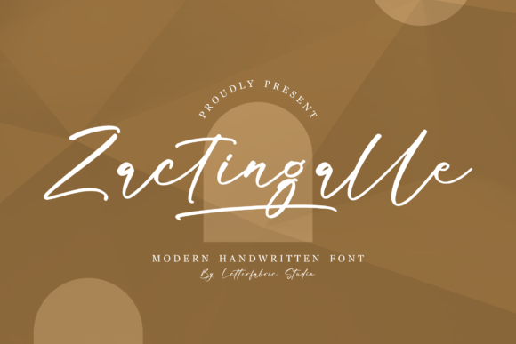 Launch Campaigns with Zactingalle Script Font