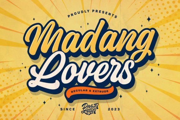 Madang Lovers: A Stylish Script Font for Makers