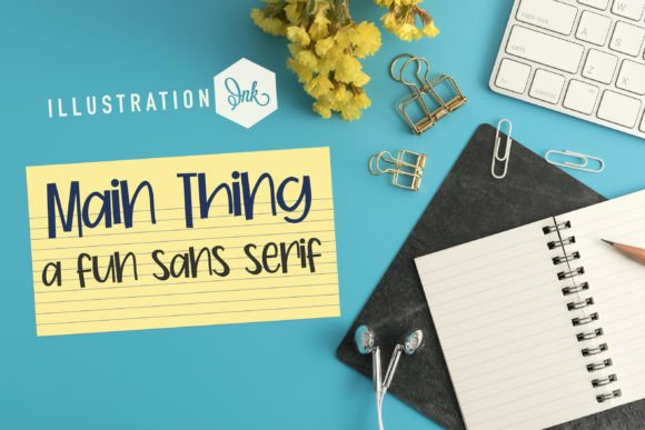 Main Thing Font Review: Elegant Script for Branding