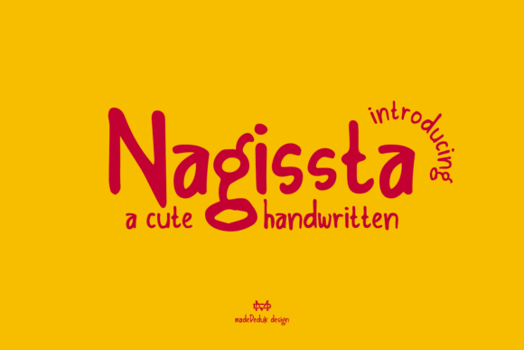 Nagissta: A Gentle Script Handwritten Font for Editorial Design