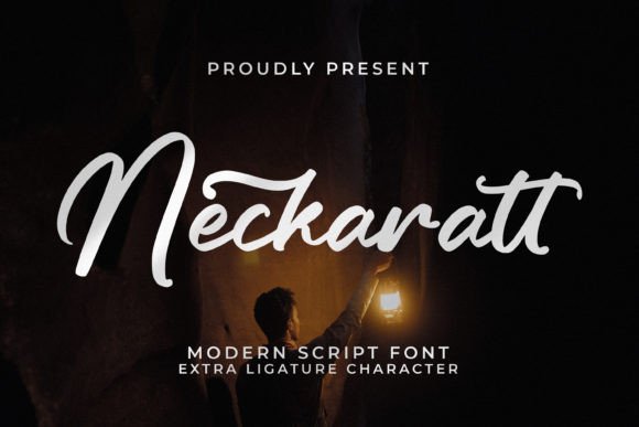 Neckaratt Font Review for Modern Campaign Design