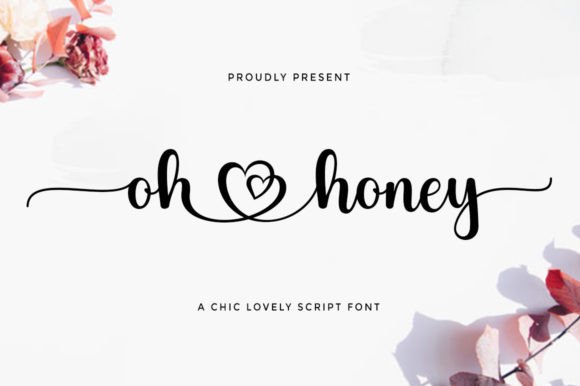 Oh Honey: A Refined Script Font for Editorial Elegance