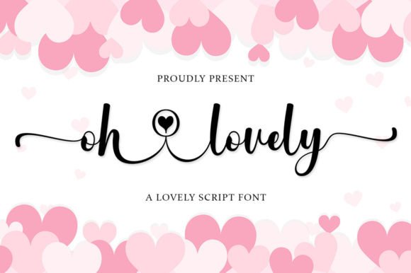 Oh Lovely Font: A Bouncy Script for Branding