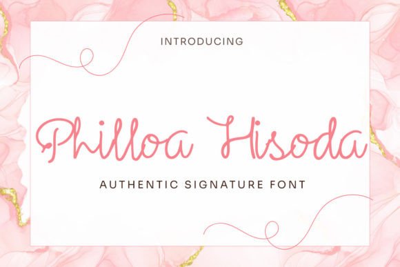 Philloa Hisoda Font: Elevate Your Small Business Branding