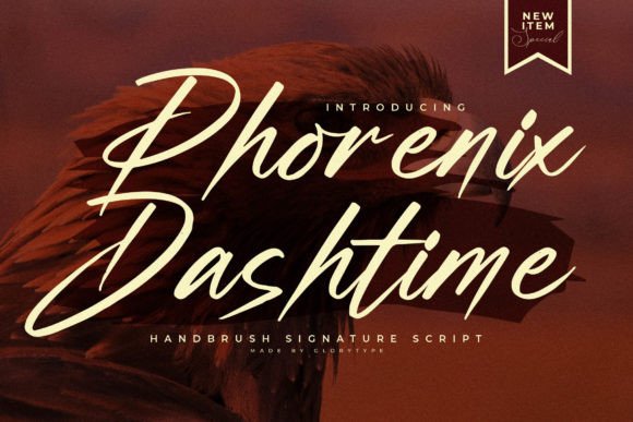 Phorenix Dashtime: The Elegant Script Font for Designers