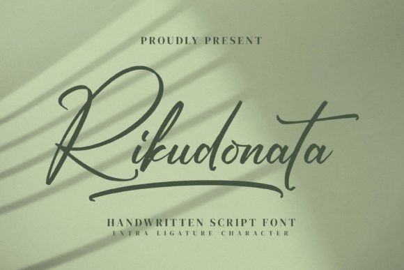 Rikudonata: The Modern Script Font for Handmade Brands
