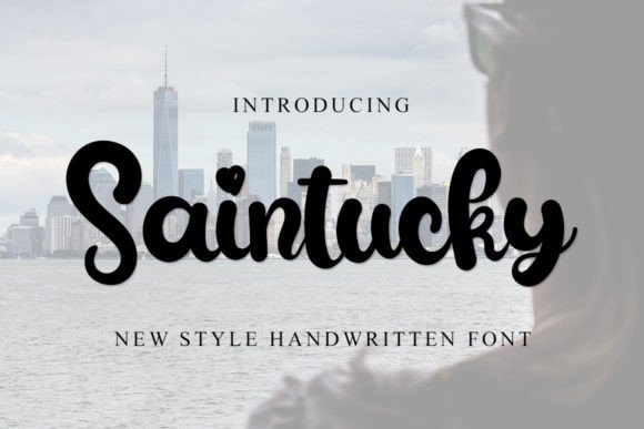 Saintucky: The Elegant Script Font for Branding