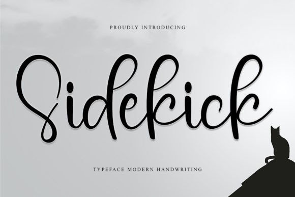 Sidekick: A Dainty Script Font for Elegant Branding