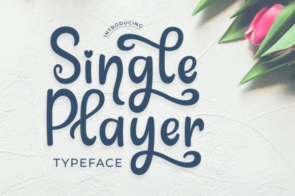 Single Player: The Elegant Script Font for Branding