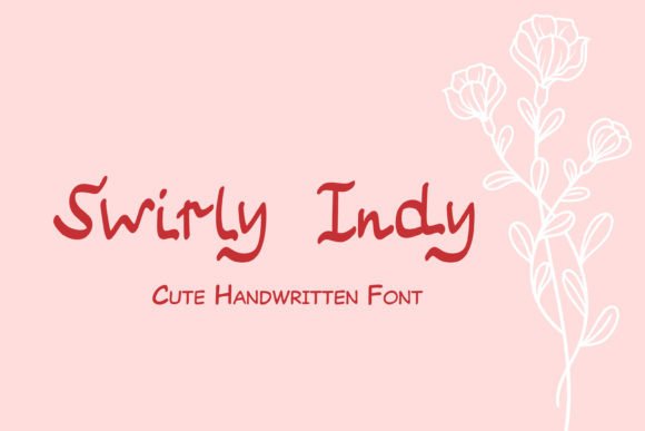Swirly Indy: A Quirky Script Font for Editorial Charm