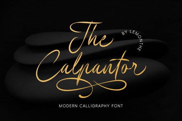 The Calpantor: A Modern Script Font for Handmade Brands
