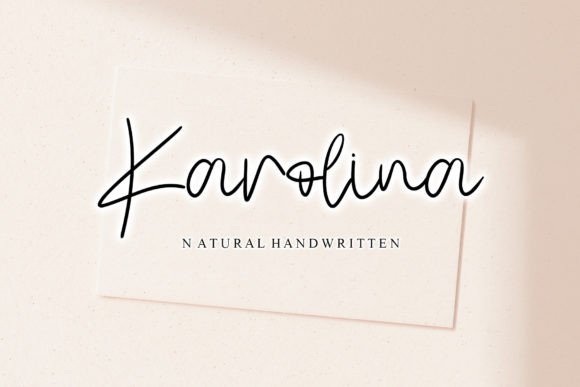 Upgrade Your Brand with Karolina Script Font